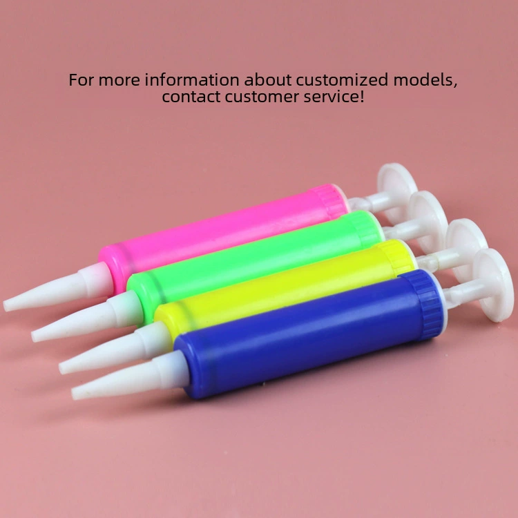 Handheld inflatable toy, balloon, air pump, aqua park, small pillow
