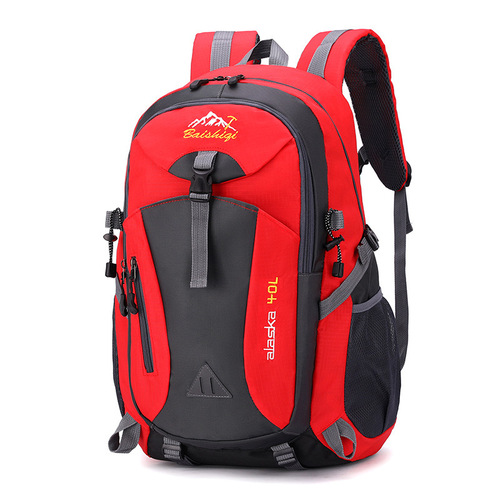 Spring New Travel Hiking Dual-Shoulder Backpack Large Capacity Backpack Waterproof Outdoor Cycling Bag Sports Dual-Shoulder Backpack