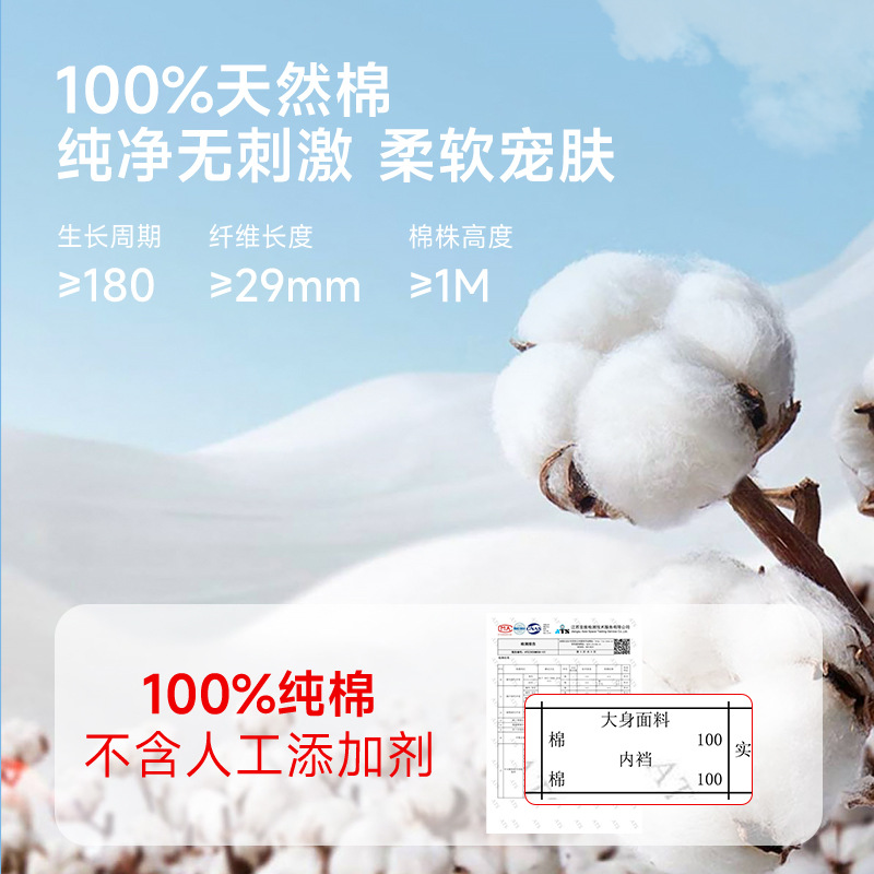 女性の純綿の使い捨ての下着の経典版型の快適な妊娠出産の生理期間は洗濯して独立して包装します。