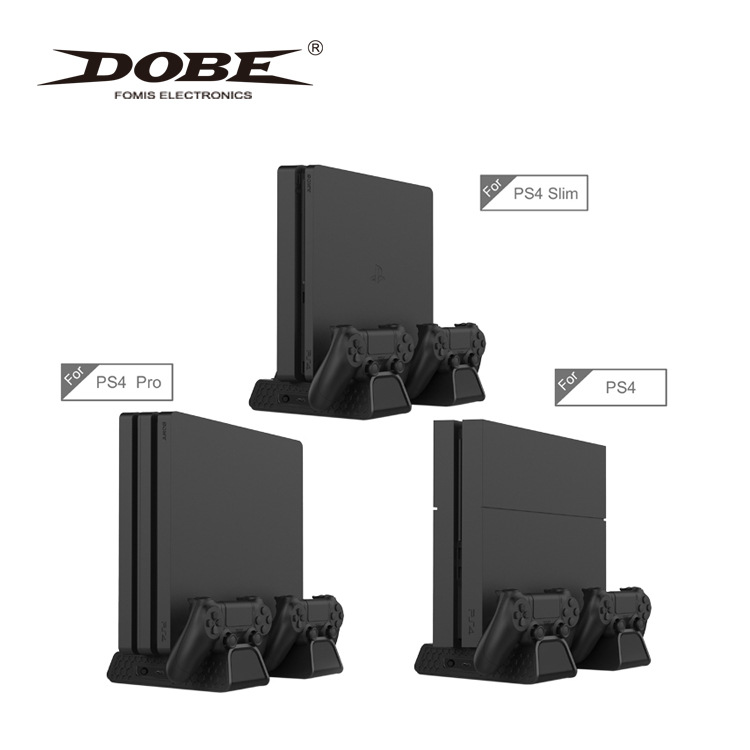 Base de Refrigeración PS4 de ABS con Disipación de Calor para Consola de Juegos