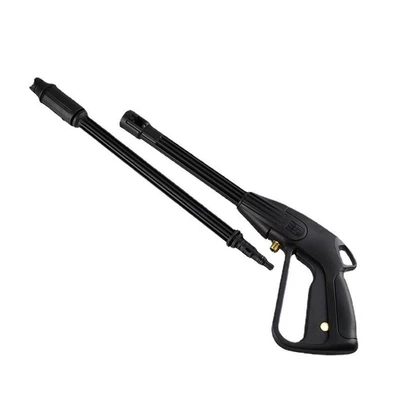 Cross-border applicable LAVOR lava adjustable buckle long gun pressure spray gun high pressure car washing gun cover manufacturer (High pressure car wash water gun) - gun-handle-gun-rod