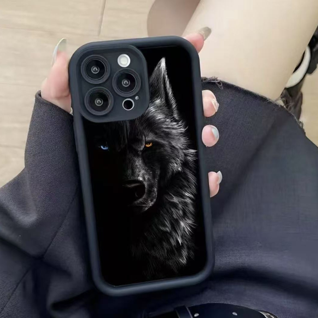 Funda para teléfono iphone16pro para Europa y América Apple 15 anti-caída 14 personalidad 13promax nuevo 12pro11