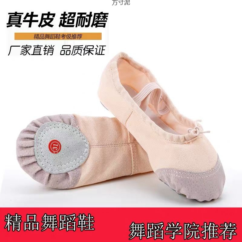 儿童舞蹈鞋软底跳舞鞋女童练功鞋成人瑜伽鞋幼儿芭蕾舞鞋男猫爪鞋