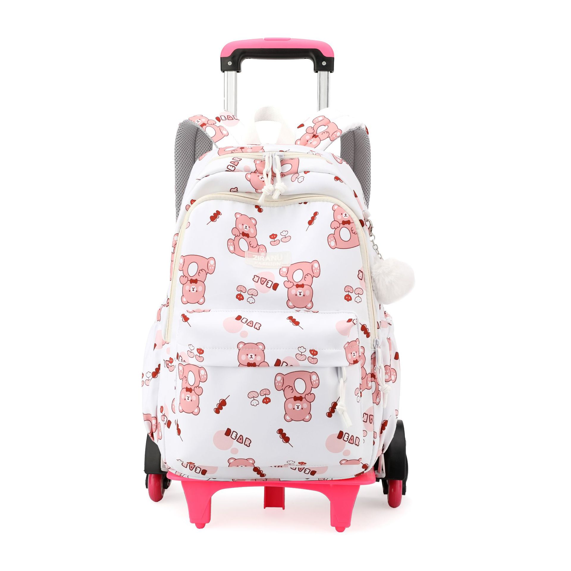 Mochila de pescado natural 3 - 6 grados mochila de escolares de la escuela primaria gran capacidad de doble uso mochila de la escuela secundaria