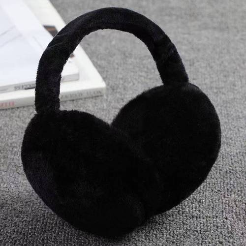 Foldable and stretchable ear warmers for women students, cute with extra padding, winter ear covers for men and women, ear warmers for protection