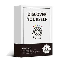跨境新品桌游卡牌discover yourself 发现自我寻找自我游戏卡牌