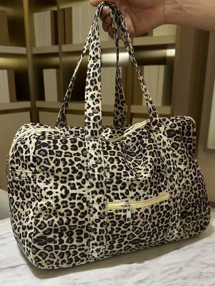 Bolso rosa Tote Bolso de viaje portátil de gran capacidad Bolso deportivo portátil Bolso de equipaje de gran valor de estilo occidental de corta distancia