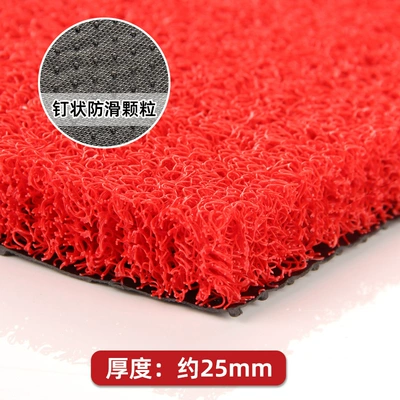 Avtomobil döşəmə paspasları — mat plastic carpet thickened - big-red-25-4060cm