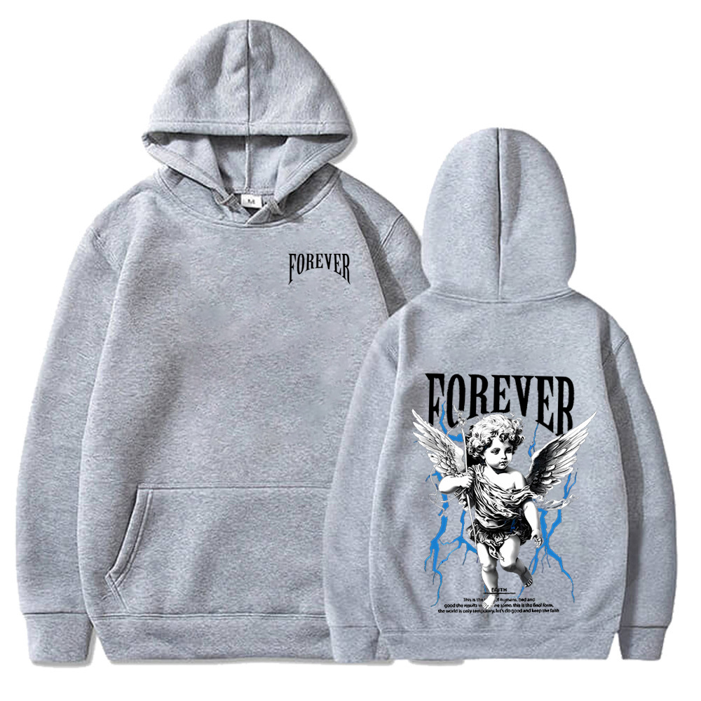 Spring And Autumn New Men's Fashion Printing Hooded Sweatshi