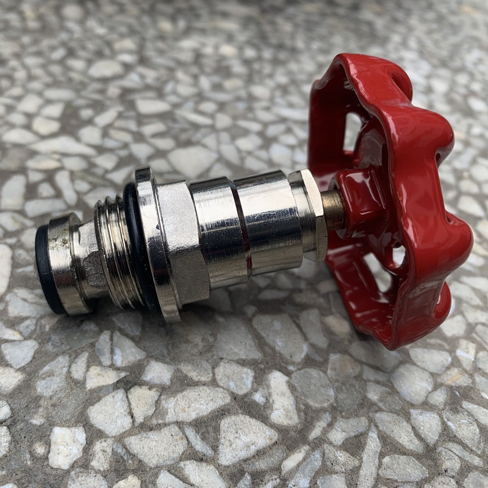 4 puntos 6 puntos 1 pulgadas Válvula de elevación núcleo de cobre válvula de parada accesorios PE/PPR tubo de agua interruptor válvula Accesorios Al Por Mayor