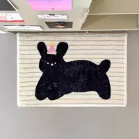Симпатичные ins ветер котенок щенок спальня ковер кровать боковые коврики окна коврик ленивый диван коврик для домашних животных коврик