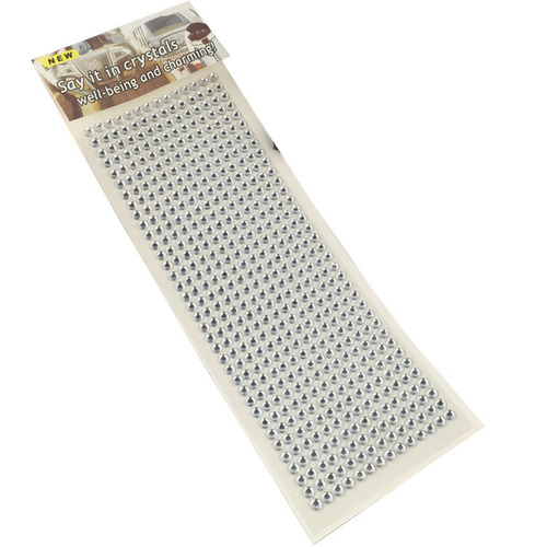 504 Pieces 6MM Acrylic Crystal Adhesive Strips for Car Phone Stationery Photo Frame Decoration DIY