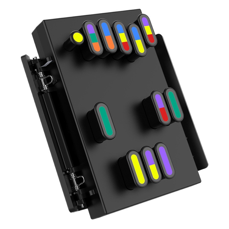 Solo guitarra ayuda práctica artefacto ukelele cuerda de la mano izquierda un clic automático botón cadena prensa bala ayuda