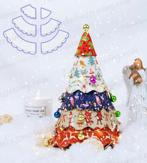 Christmas tree template