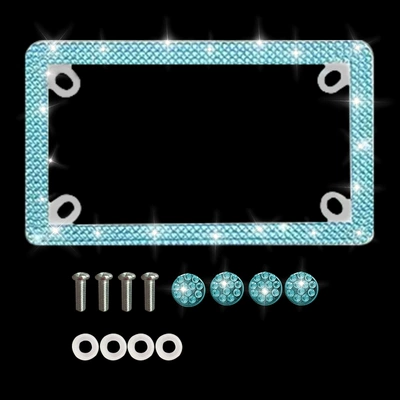 Diamond License Plate Holder Factory, License plate holder/license plate holder - water-orchid