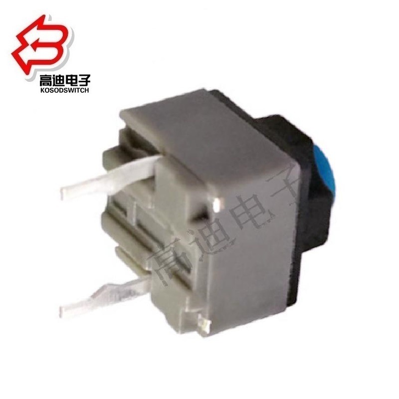 防水按键开关立式 硅胶按钮开关防水无声  2脚轻触开关无声音