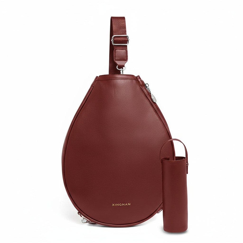 Bolsa de tenis, bolsa de mano, bolsa de pelota de hombro único, bolsa de bádminton de alta capacidad, bolsa de bádminton de mujer