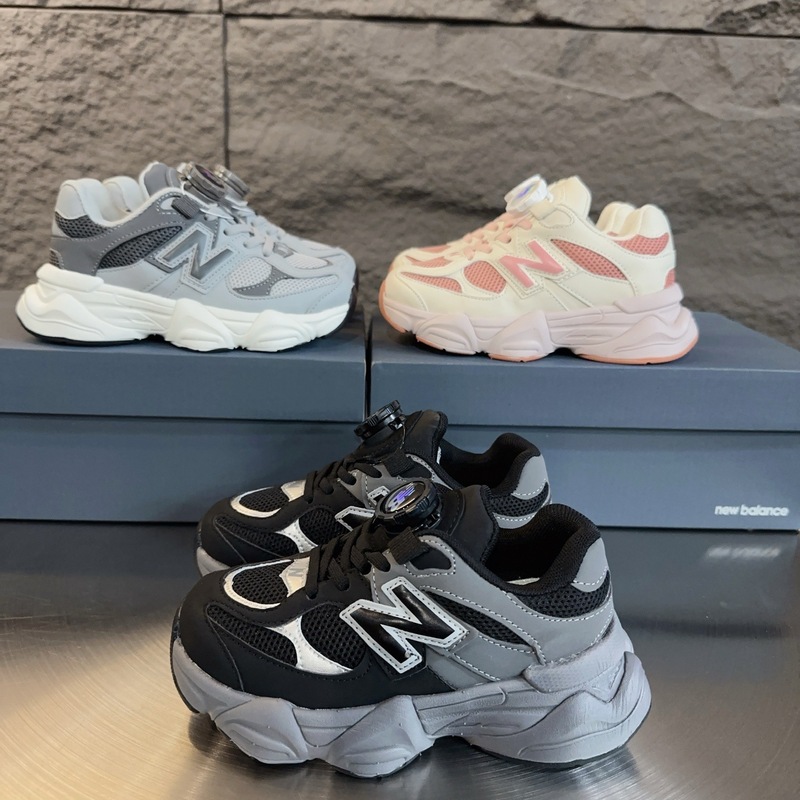 莆田童鞋NB9060专G版牛B松紧扣儿童老爹运动鞋百搭轻便多色可选|undefined