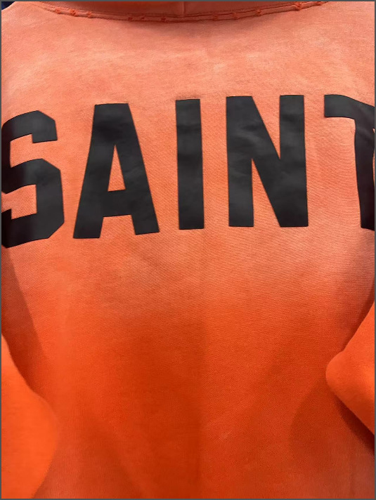 Sweatshirt com capuz unisex letras estampado estilo desgastado_voghion.com