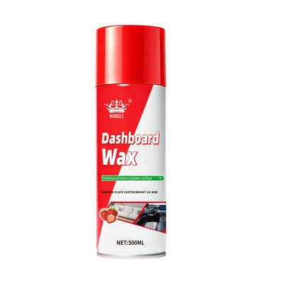 Car wax leather renovation and polishing agent - english-dashboard-wax-strawberry-500ml