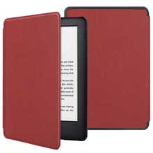 适用2022亚马逊Kindle 11代6寸电子书卡通保护套纯色皮套外壳