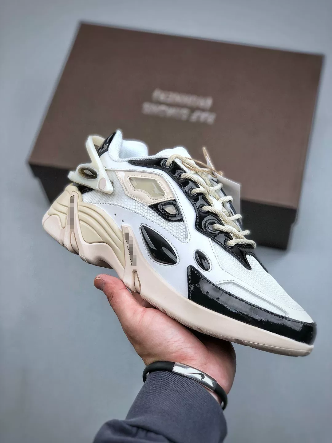 Кроссовки (RAF SIMONS) Cylon-21 — унисекс, ретро массивный стиль, разные размеры