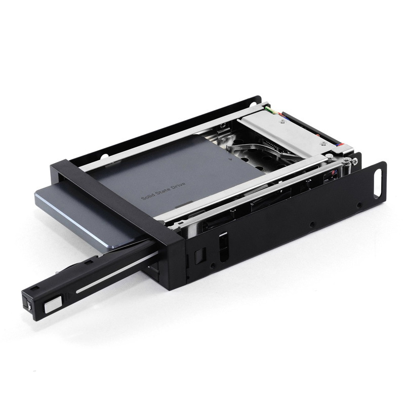 Seatay shuolitai de doble capa de 2,5 pulgadas disco suave caja de disco duro rack de extracción rack de disco duro caja de disco duro rack