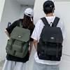 双肩包男款韩版2022新款初中高中书包大学生防水电脑旅行背包批发|ms