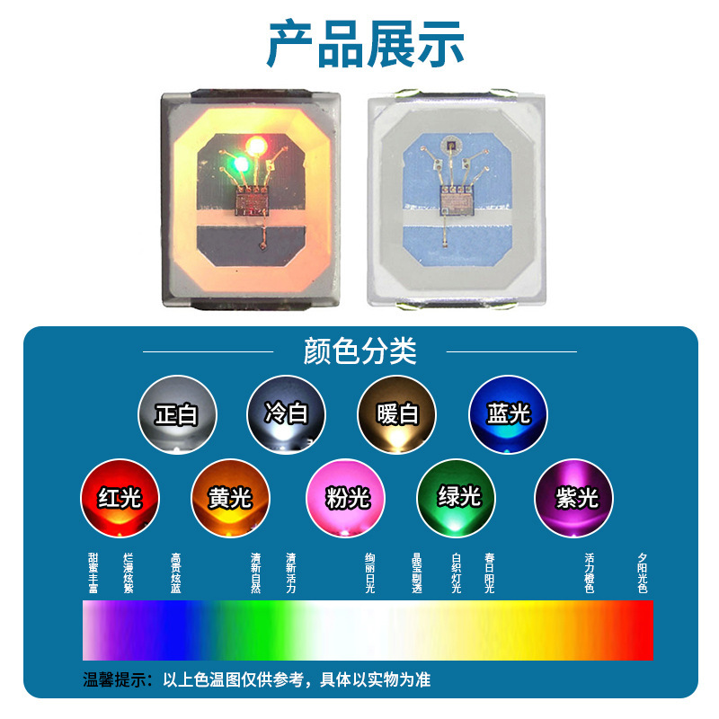 メーカー現物直販2835rgb七彩フラッシュ2835内蔵ic自己フラッシュ2835rgbフラッシュled|undefined