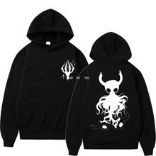 Hot Sale Game Hollow Void Hollow Knight Darkside Print Hoodi