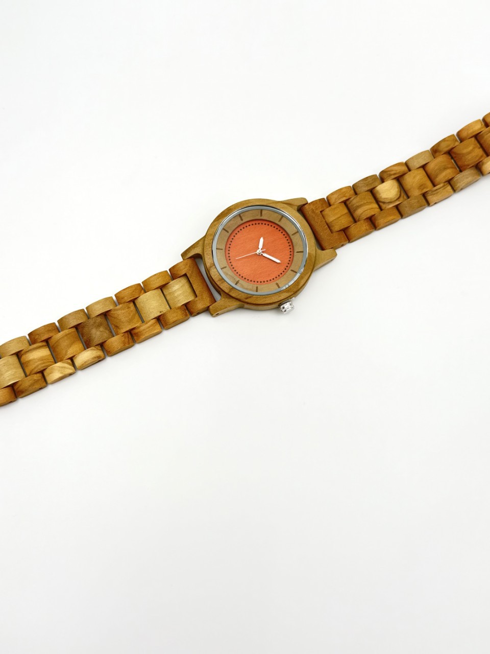 跨境热销现货 木制腕表女款小众实木创意生日礼物纪念日礼品手表