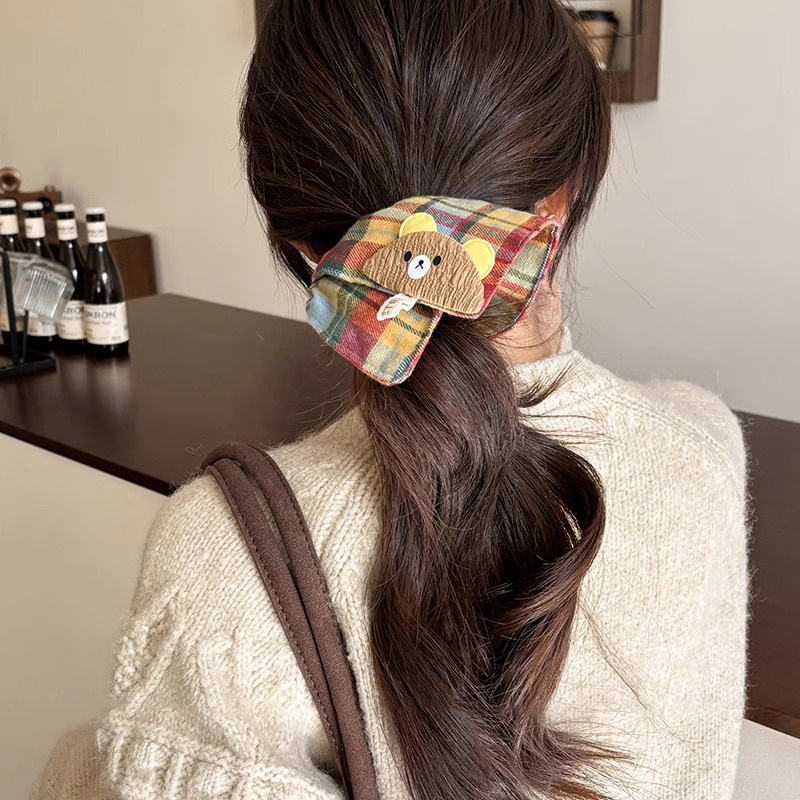 Cuadrado anillo de cabello de intestino grueso para mujeres toallas cuadradas para el cabello 2025 nuevo otoño y invierno de alta sensibilidad para el cabello de correa