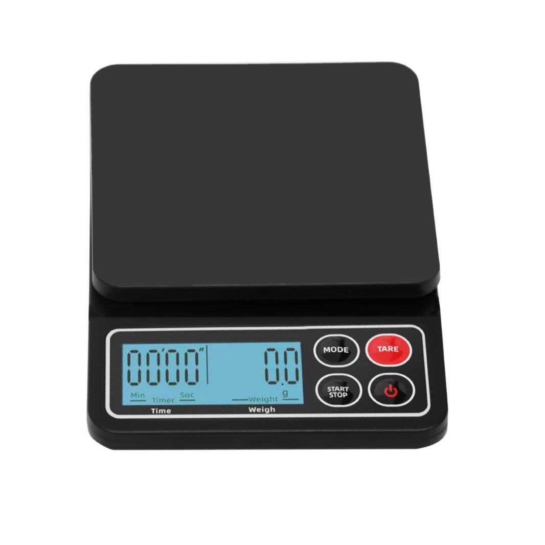 电子咖啡秤 带计时手冲电子咖啡称 3KG和5KG厨房秤