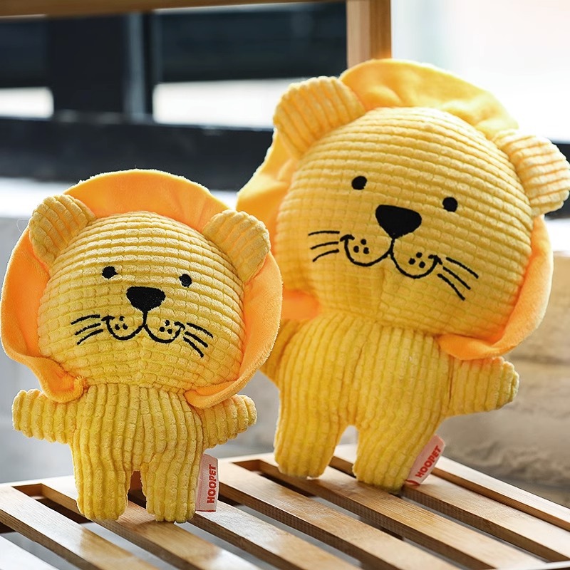 Plush sound dog toy bite-resistant wear-resistant teeth Bichon dog relieving stuffy training interactive dog pet supplies