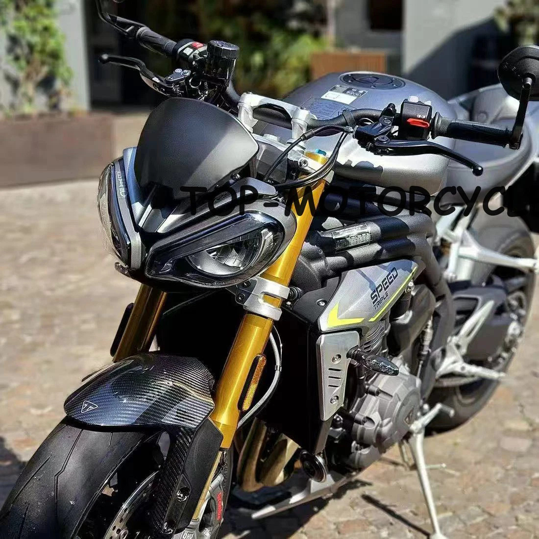 Suitable for Triumph Speed Triple 1200Rs/Rx Motorcycle Front Windshield Accessories Modified Windscreen Cover