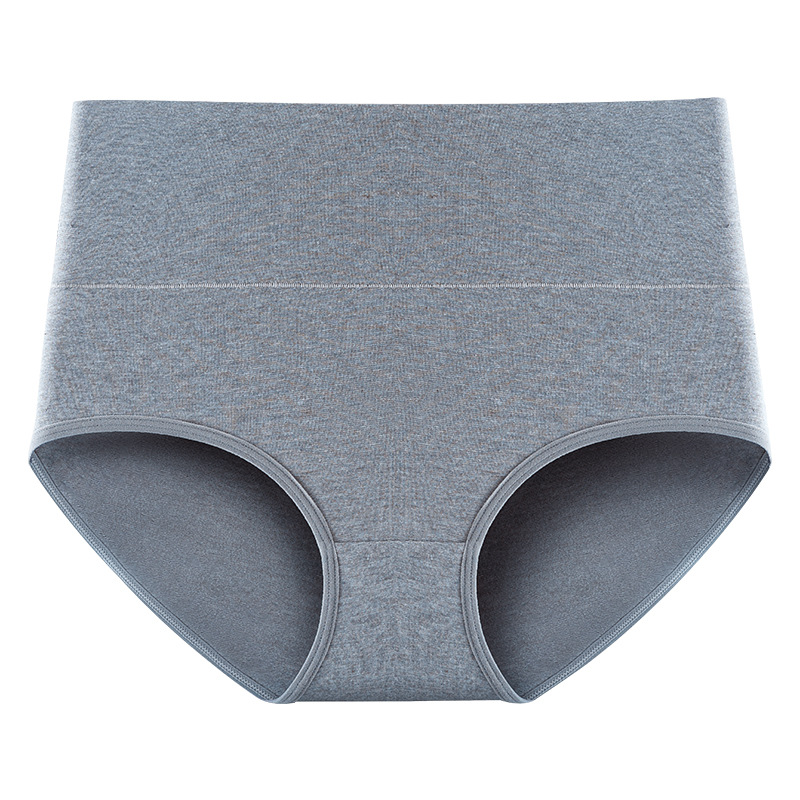 Agregue ropa interior de algodón de talla grande de fertilizante para mujer, ropa interior de cintura alta con abdomen y caderas, ropa interior de cintura alta de algodón, fábrica de ropa interior de cintura alta al por mayor