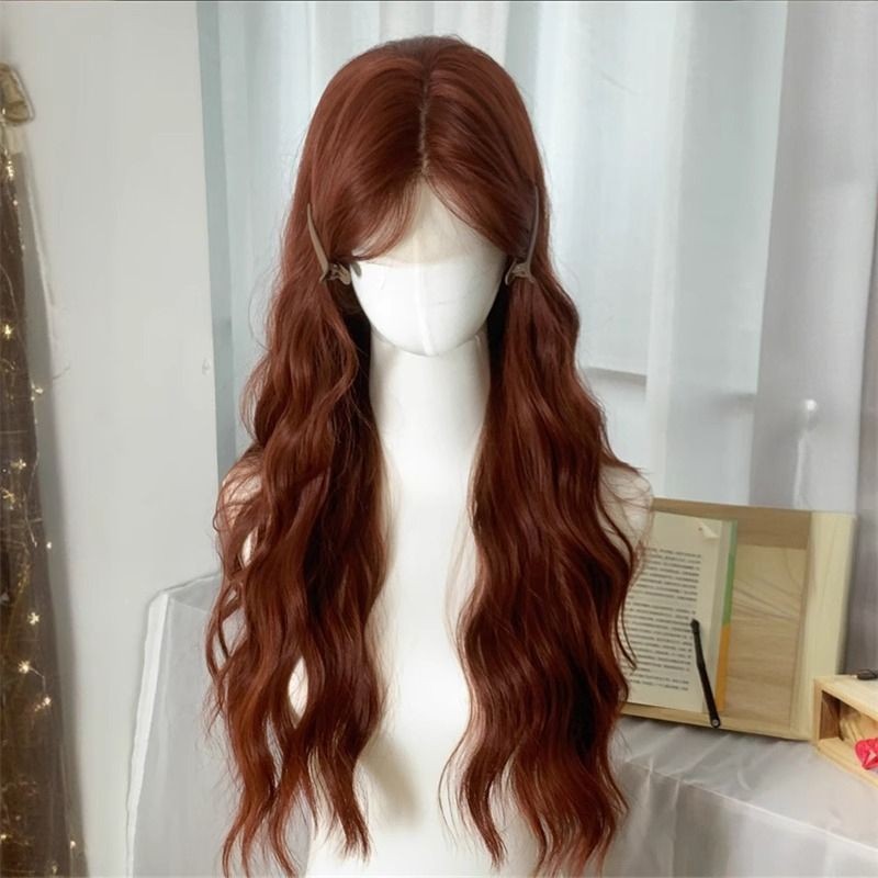 Dirty orange [lace style] + hair net