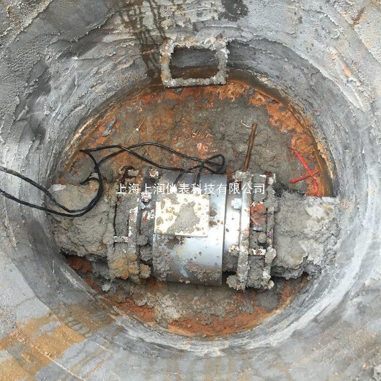 潜水型电磁流量计 农业灌区泵站计量 带4G无线远传平台