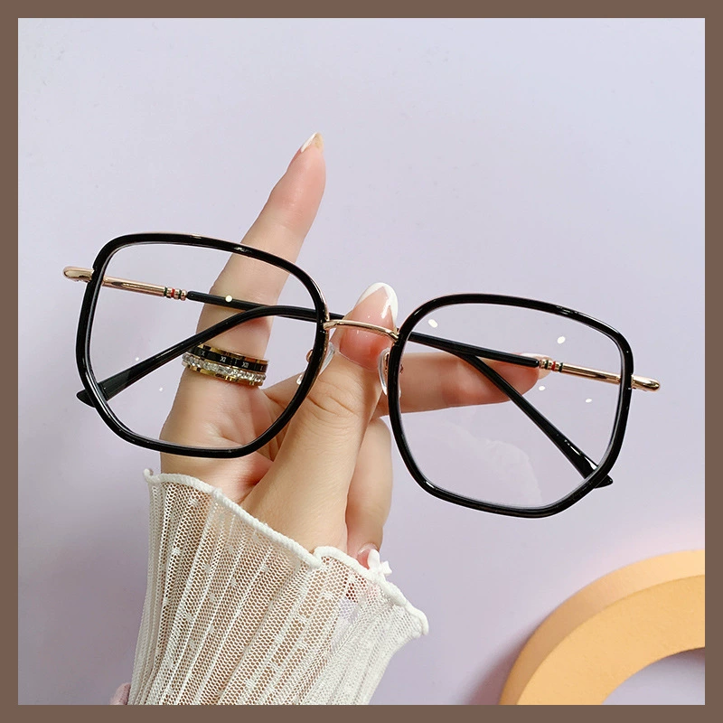 Очки с зеленой линзой, рама для близорукости TR90, антиблюй, светлое зеркало, тонкий корейский мужчина-студент