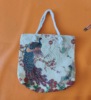 Ethnic bag for leisure, double sided embroidery, ethnic style, with embroidery, internet celebrity