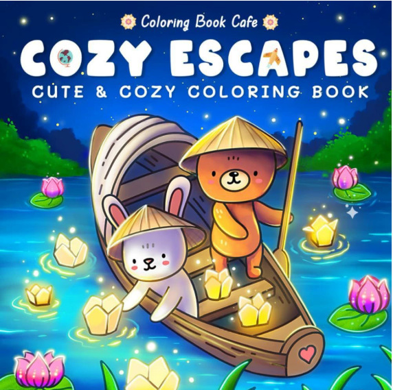 Libro de Colorear Anti-Estrés de 48 Páginas de Papel