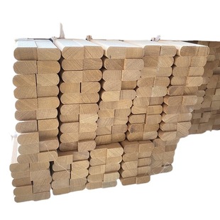 Wholesale bullet solid wood line manufacturers directly supply teak cabinet door ceiling semicircle yin corner skirting wood line wood strips