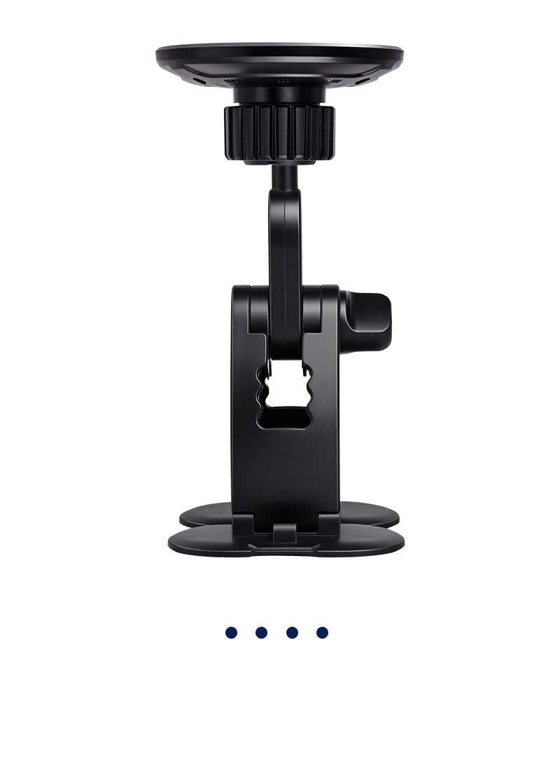 Car Phone Holder for Dashboard Navigation with 17mm Ball Head Curved Adhesive Base Mount