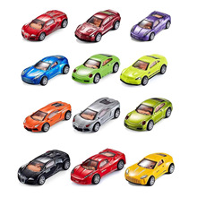 跨境迷你汽车回力车儿童玩具飞机合金模型钥匙扣幼儿园小礼品批发