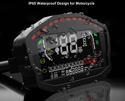 Motosiklet cihazları Speedometer Odometer with