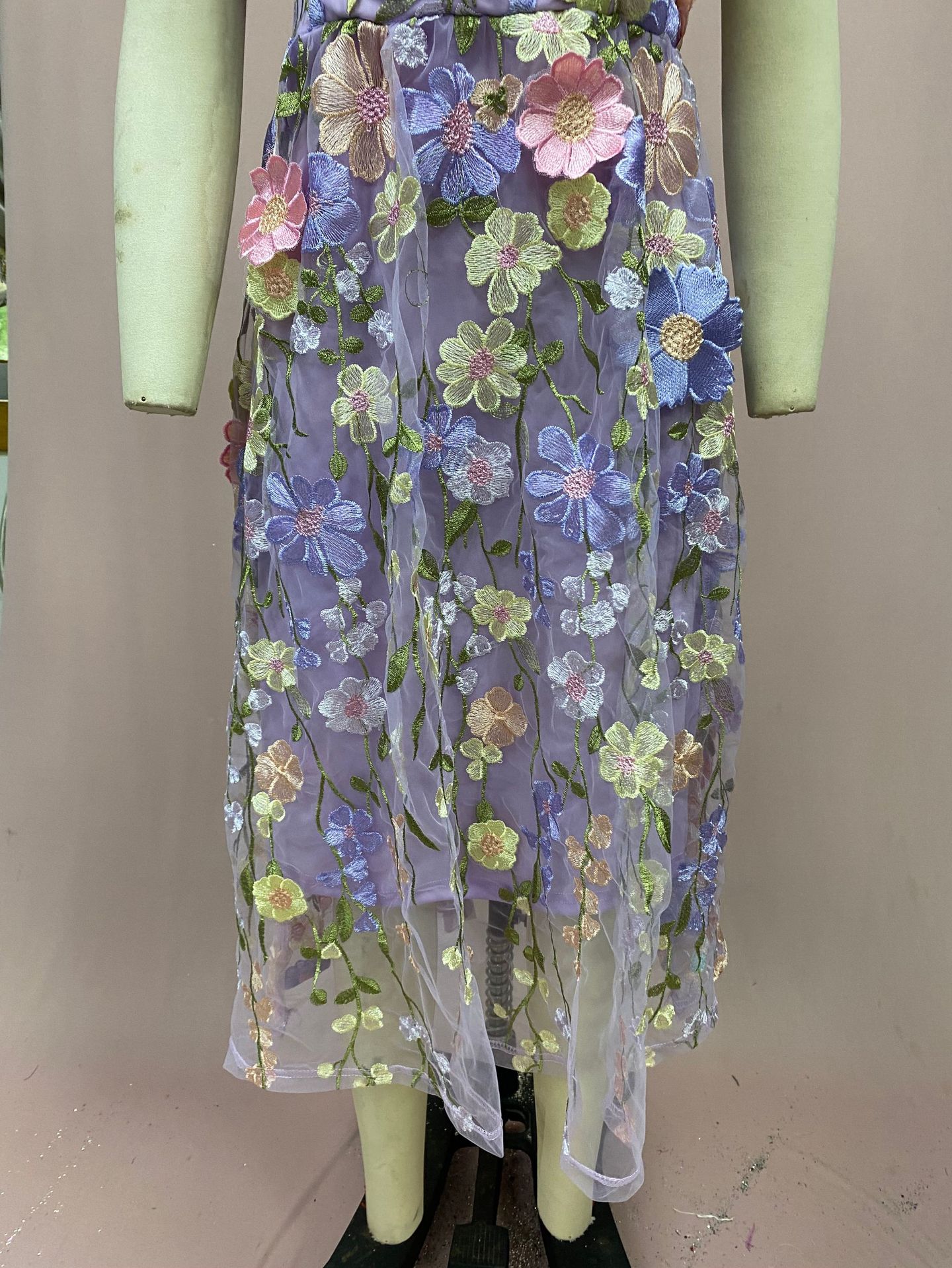 308g Weight Above Knee Dress Length Type Sleeveless Sleeve Length Mesh Dress Dresses Type Sleeveless Sleeve Type Polyester, Lace Fabric Type Mid Waist Waist Line Casual, Party Occasion Strap Dress Neckline Slim Fit Type Christmas Festival Flower Pattern Summer, Spring Season Elegant Style S, XXL Size Wholesale Elegant Flower Casual Party Strap Dress Sleeveless Mesh Dress 27