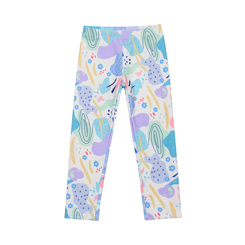 Zweiteiliger Mädchen Badeanzug Mit Sonnenschutz Für Den Sommer_voghion.com