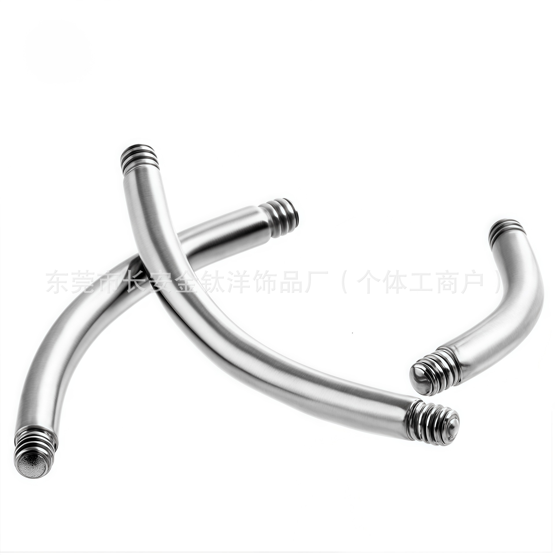 Labret piercing jewelry detail image