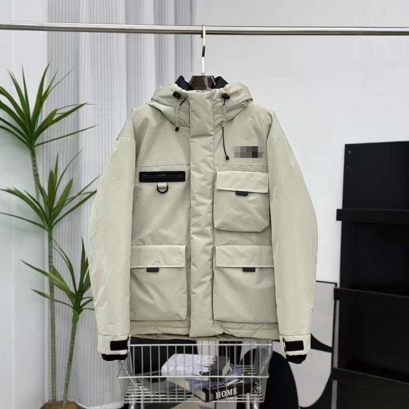 莆田高质量北家工装羽绒服多口袋男款女户外运动冬季保暖抗寒外套|undefined