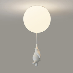 Cartoon children's room ceiling lamp aisle entrance lamp chandelier cartoon creative bear warm boy and girl bedroom lamps